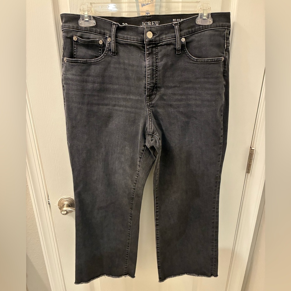 J. Crew Black Kickout Jeans size 33